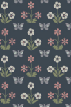 Little Greene Burges Butterfly Behang