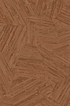 ARTE Mauna Behang - Mahogany Red