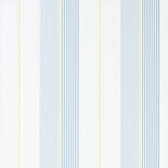 Ralph Lauren Aiden Stripe Behang  Blue / Yellow