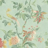 Little Greene Paradise Behang - Aquamarine