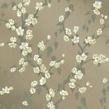 Little Greene Sakura Behang - Metal Lustre