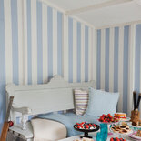 Klassiek Streep Behang Cole & Son Glastonbury Stripe