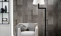 Arte Flamant Patchwork Behang  Caractère