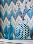 Thibaut Piedmont Behang - Grey