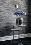 Thibaut Canyon Behang - White Silver