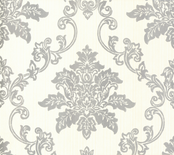 Hampton Behang 1838 Wallcoverings - Silver