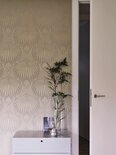 Farrow and Ball Lotus Behang Metallic