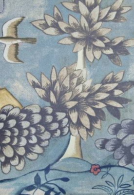 Verdure Behang Tapestry Blue