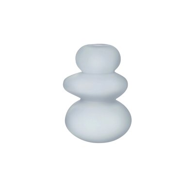 Nude Cairn Candle Holder Small - Smoked Grey