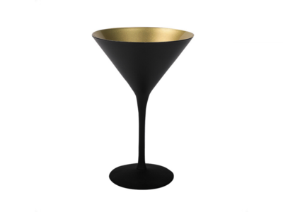 Zwart Goud Cocktailglas 240ml - set van 2
