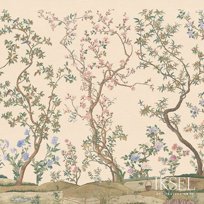 IKSEL Imperial Garden Behang - Blush