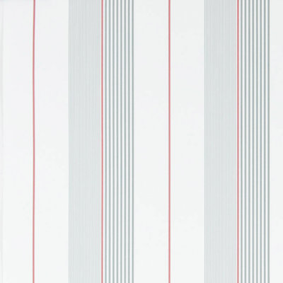 Aiden Stripe 'Granite / Red'