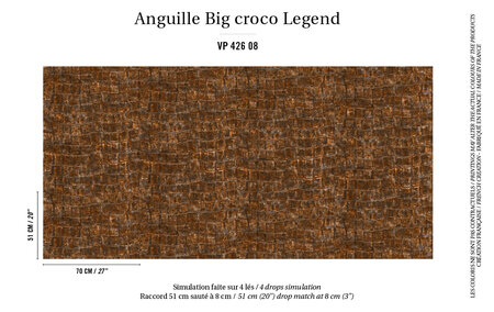 ELITIS behang - Big Croco 08