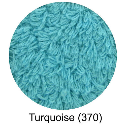 Turquoise Handdoek Abyss & Habidecor  - 370 Super Pile Serie