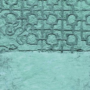 Turquoise Behang 176242437 - Turquoise Behang
