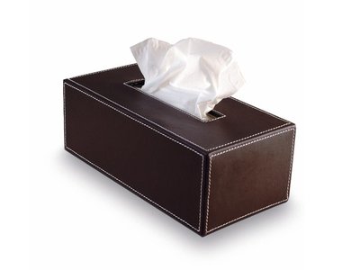 Tissue Box Bruin Leder (Faux Leer): Decor Walther ... Tissue Box Bruin Leder (Faux Leer): Decor Walther ...