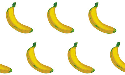 Bananen behang Arte Flavor paper for arte B-A-N-A-N-A-S bananas FP1121