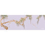 IKSEL Edo Wisteria Behang - Lilac Mauve