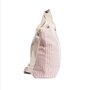 Business Pleasure Koeltas Tote Bag - Laurens Pink Stripe