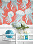Jelly Fish Behang Thibaut Summer House